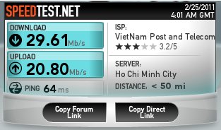 VNPT Fiber Optic Line Bandwidth inside Vietnam vnpt Friday Bandwidth with VNPT