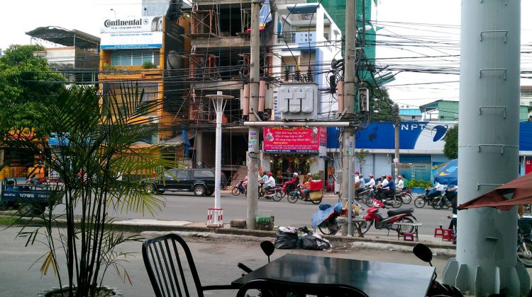 Constructions site opposite Big C Highlands in Phu Nhuan - Saigon