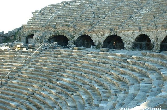 Greek Amphitheatre - Side, Turkey