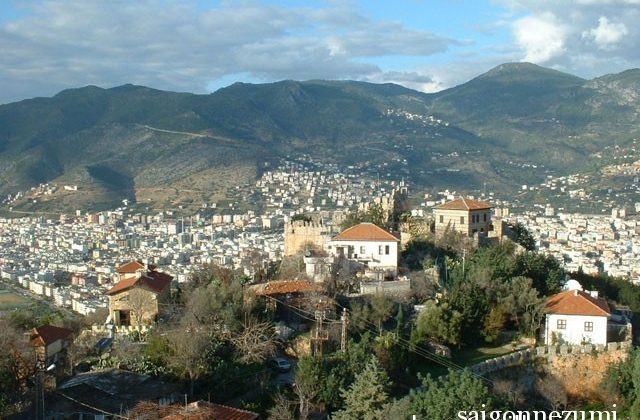 View of Alanya, Turkey, from Suleyman Cami