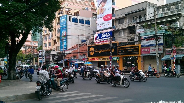 Sunday morning in Saigon, Vietnam