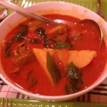 Halal red curry at Banana Leaf - Saigon