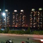 Saigon Pearl Apartments at Night