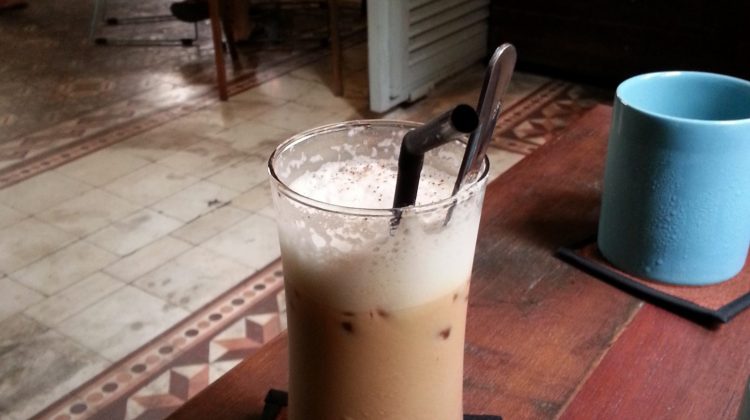 Ice Mocha with Milk - bang khuang cafe