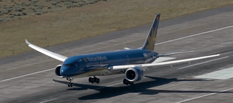 Vietnam Airlines first Boeing 787-9 Dreamliner